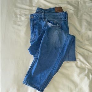 AMERICAN EAGLE DENIM X JEGGINGS, 16 SHORT